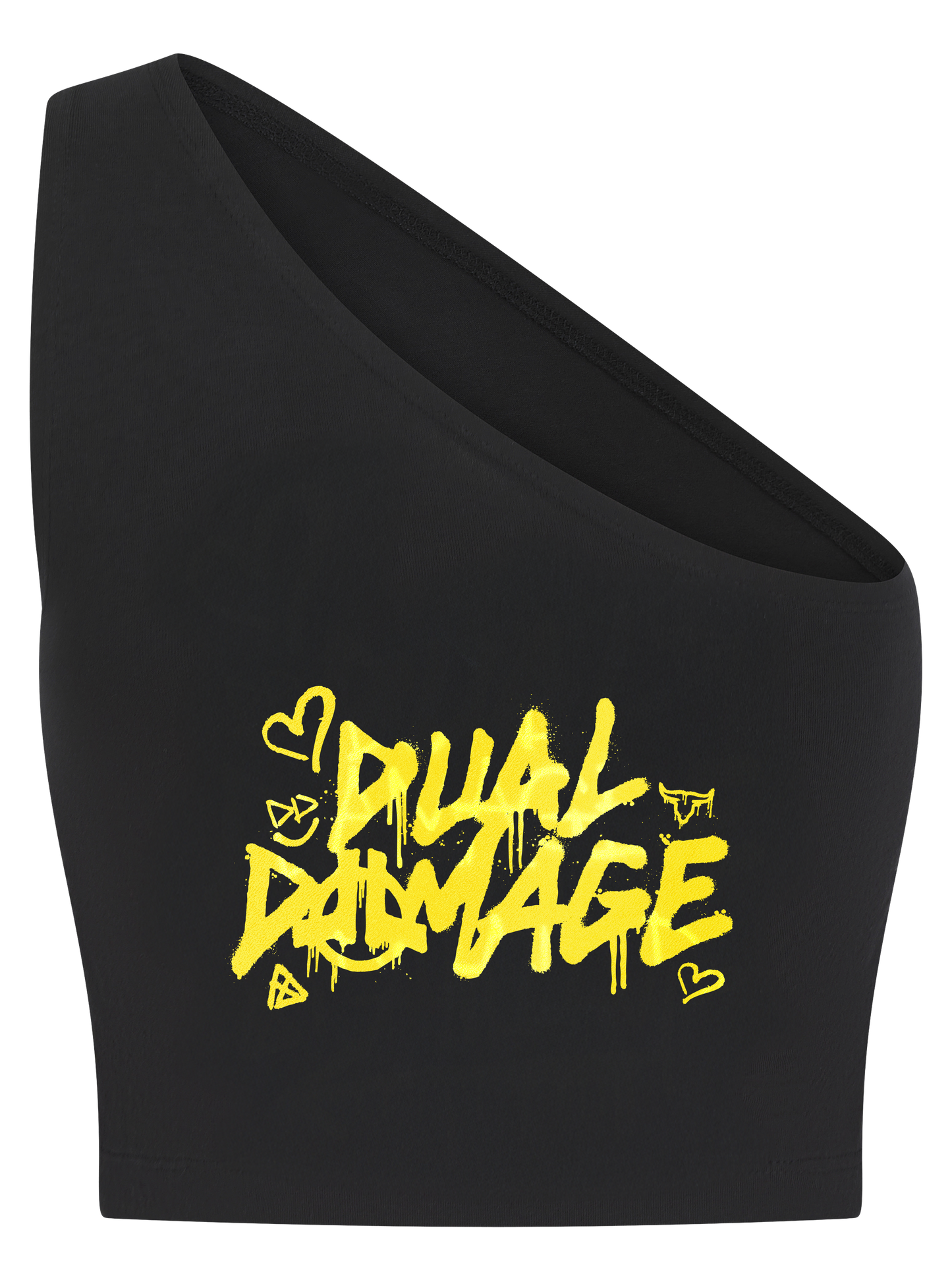 Dual Damage – One Shoulder Top