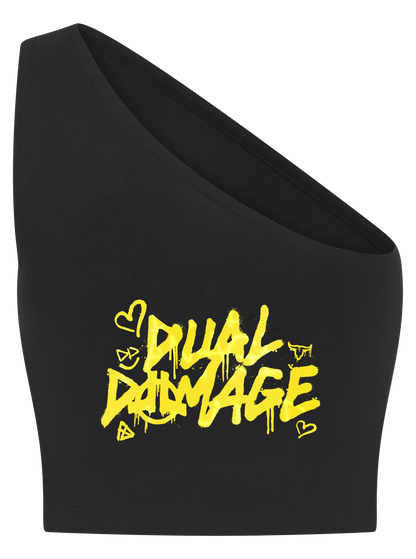 Dual Damage – One Shoulder Top