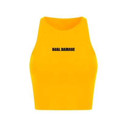 Dual Damage – Croptop [Geel]