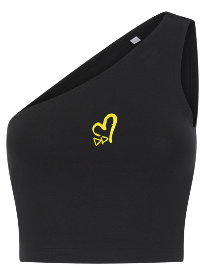 Dual Damage – One Shoulder Top