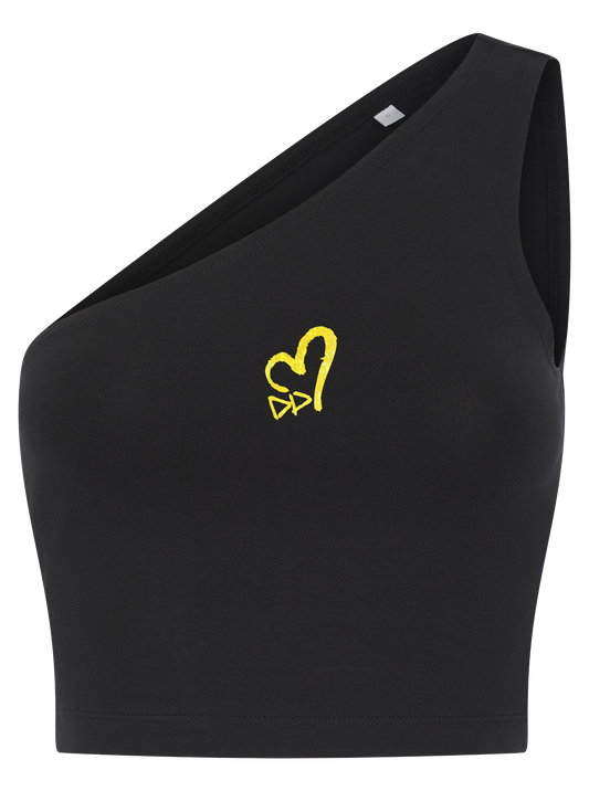 Dual Damage – One Shoulder Top