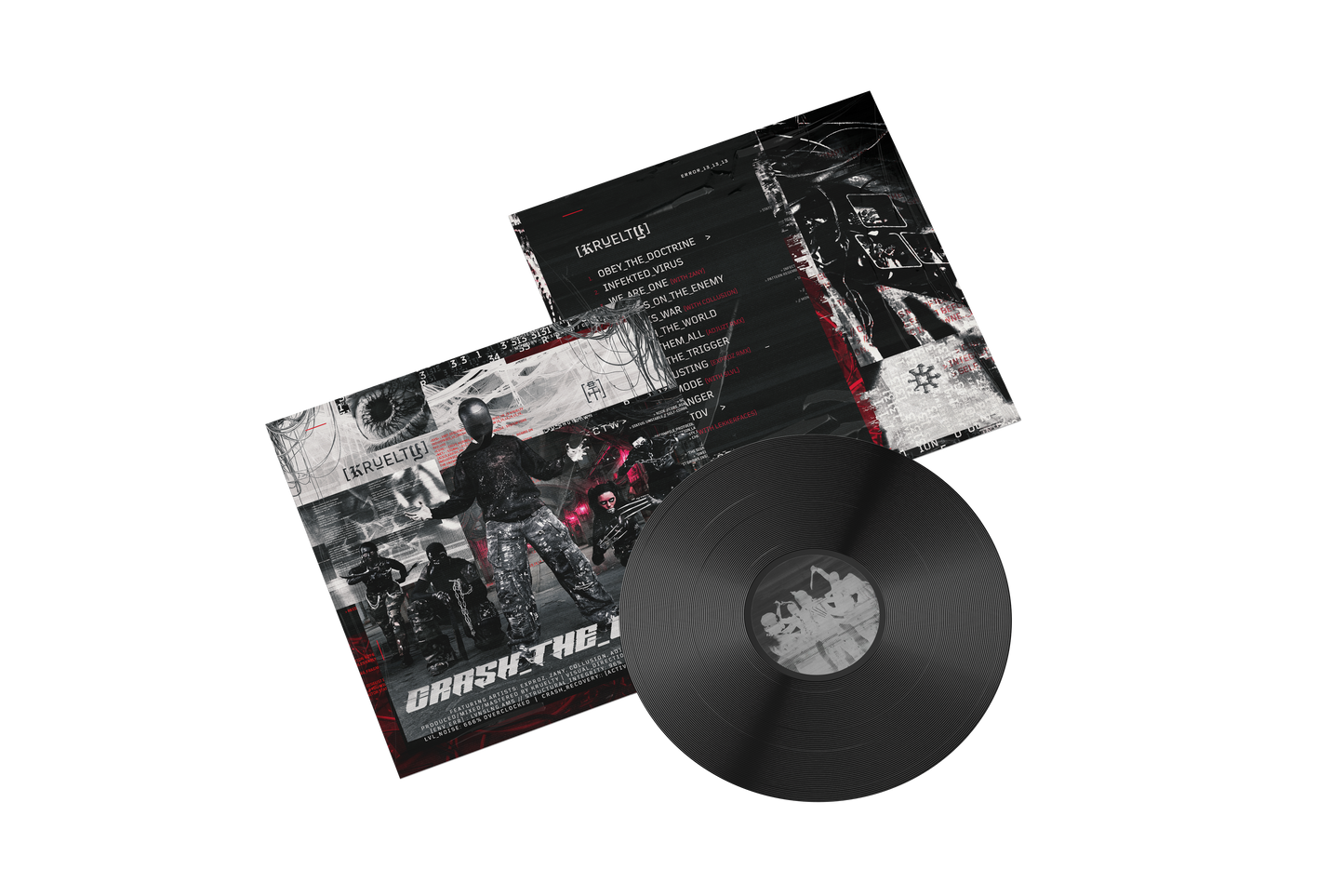 KRUELTY - CRASH_THE_WORLD EXCLUSIVE DOUBLE VINYL