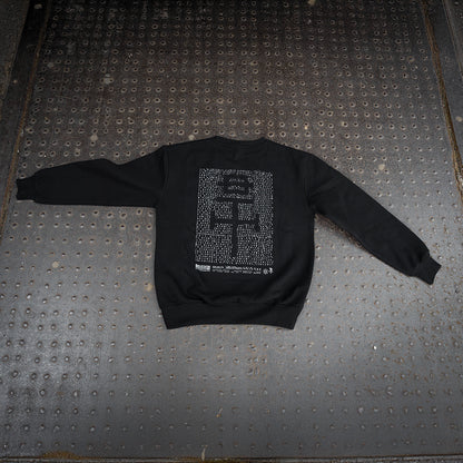 Code 13 - Oversized Sweater [Black]